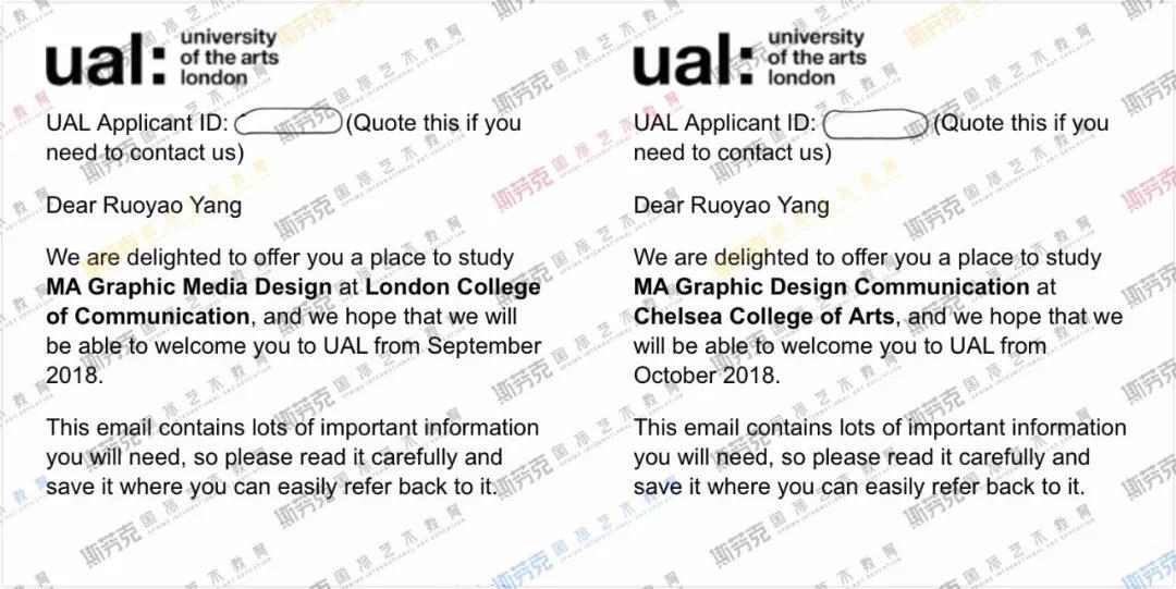 平面设计留学,UAL留学,伦敦艺术大学留学,艺术留学,艺术留学offer