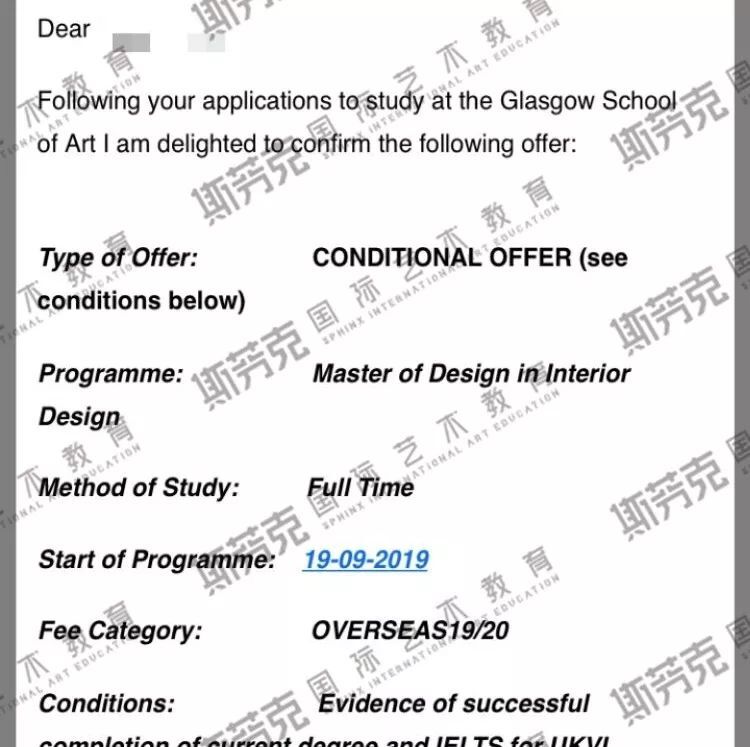 艺术留学,offer播报,美国艺术留学,英国艺术留学