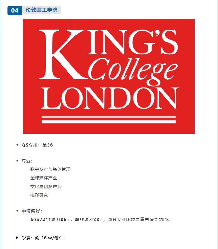 传媒大学英国硕士